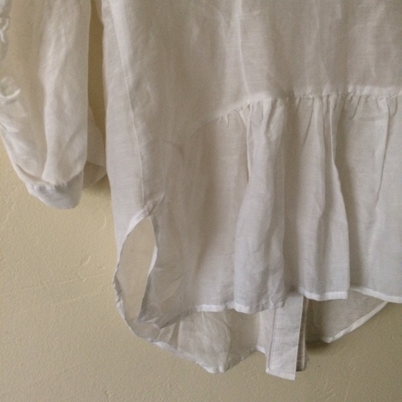 BB Dakota white button up - Picture 5 of 6